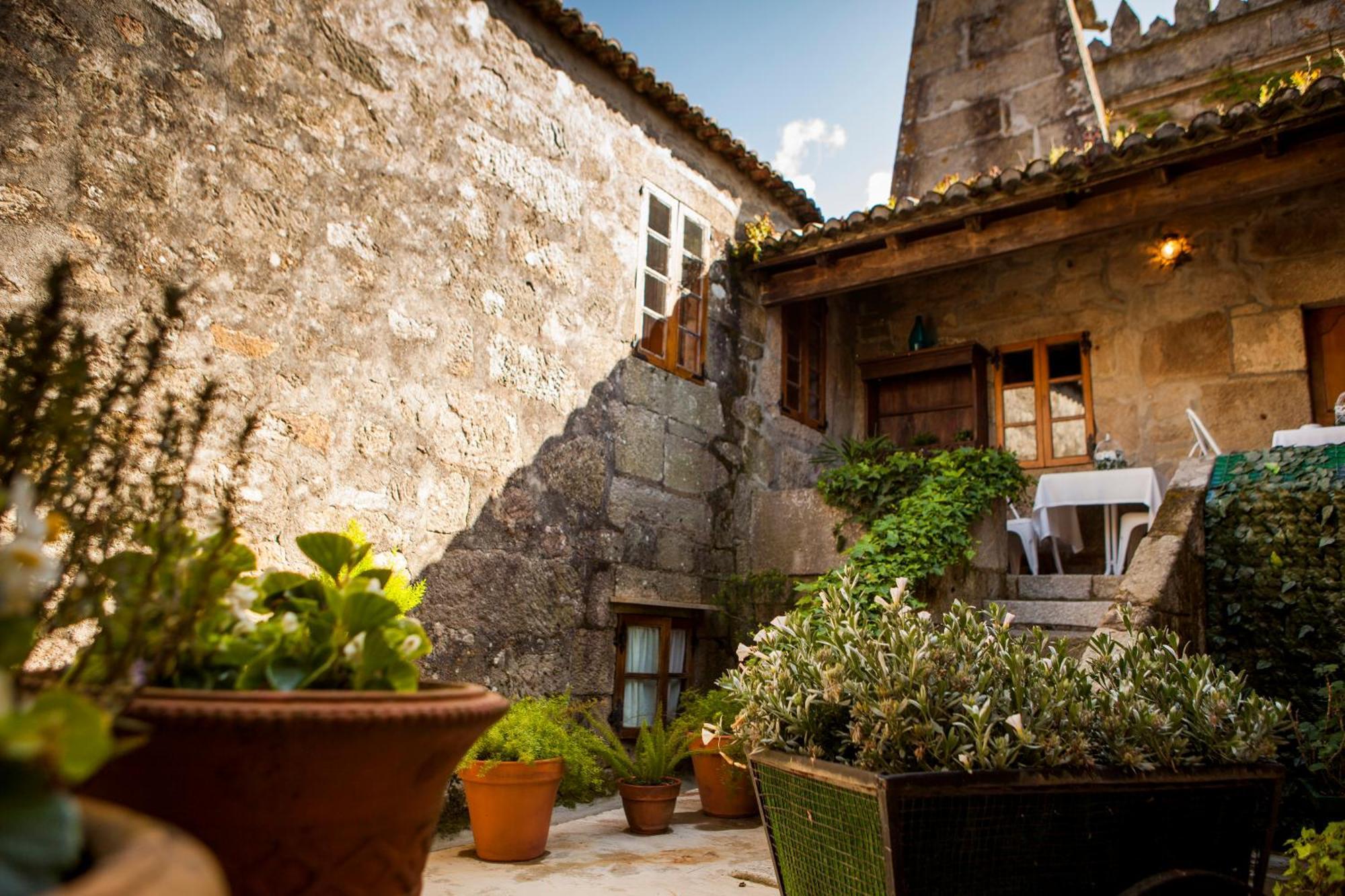 Gasthaus Pazo Da Touza Nigrán Exterior foto