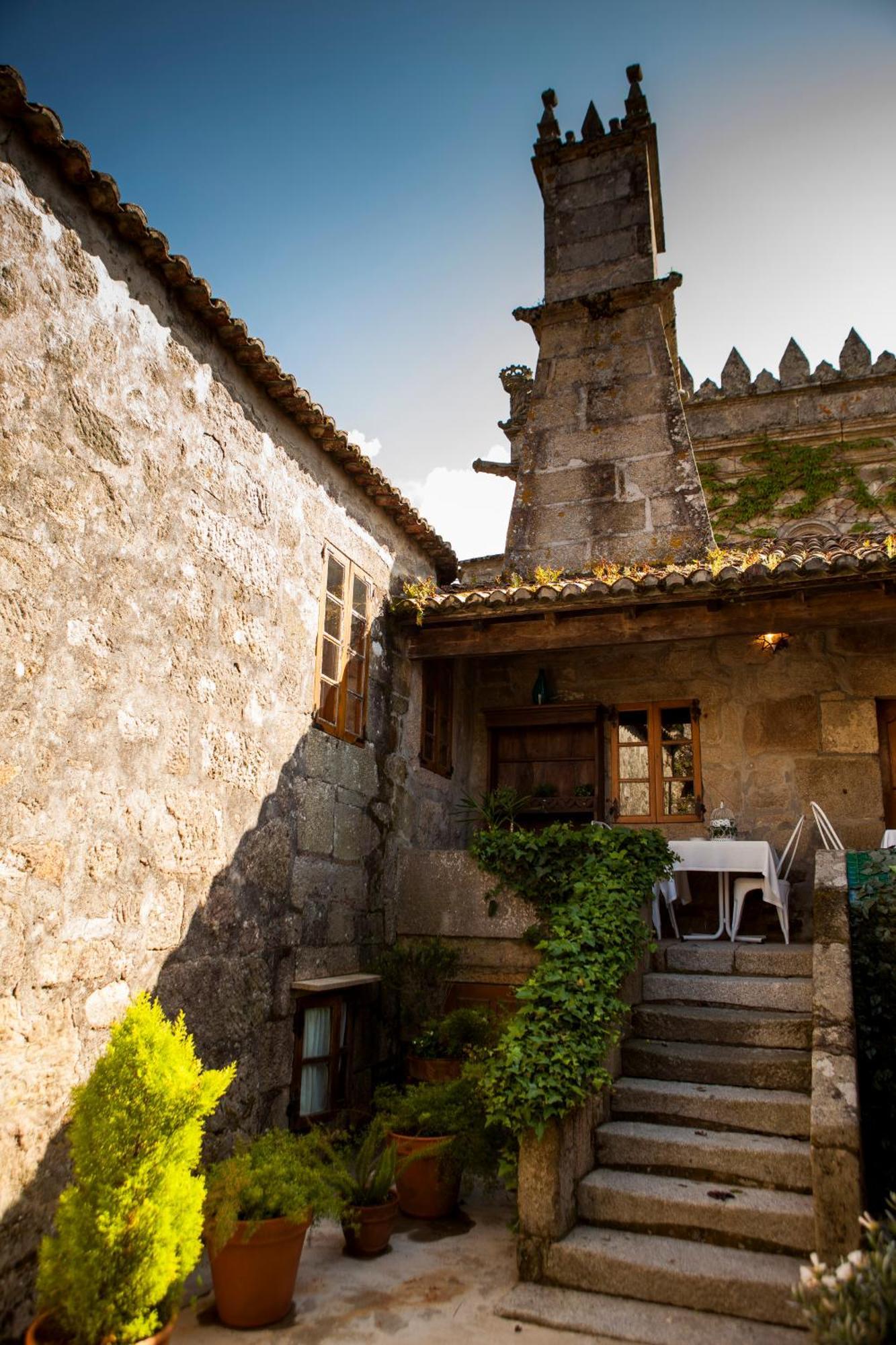 Gasthaus Pazo Da Touza Nigrán Exterior foto