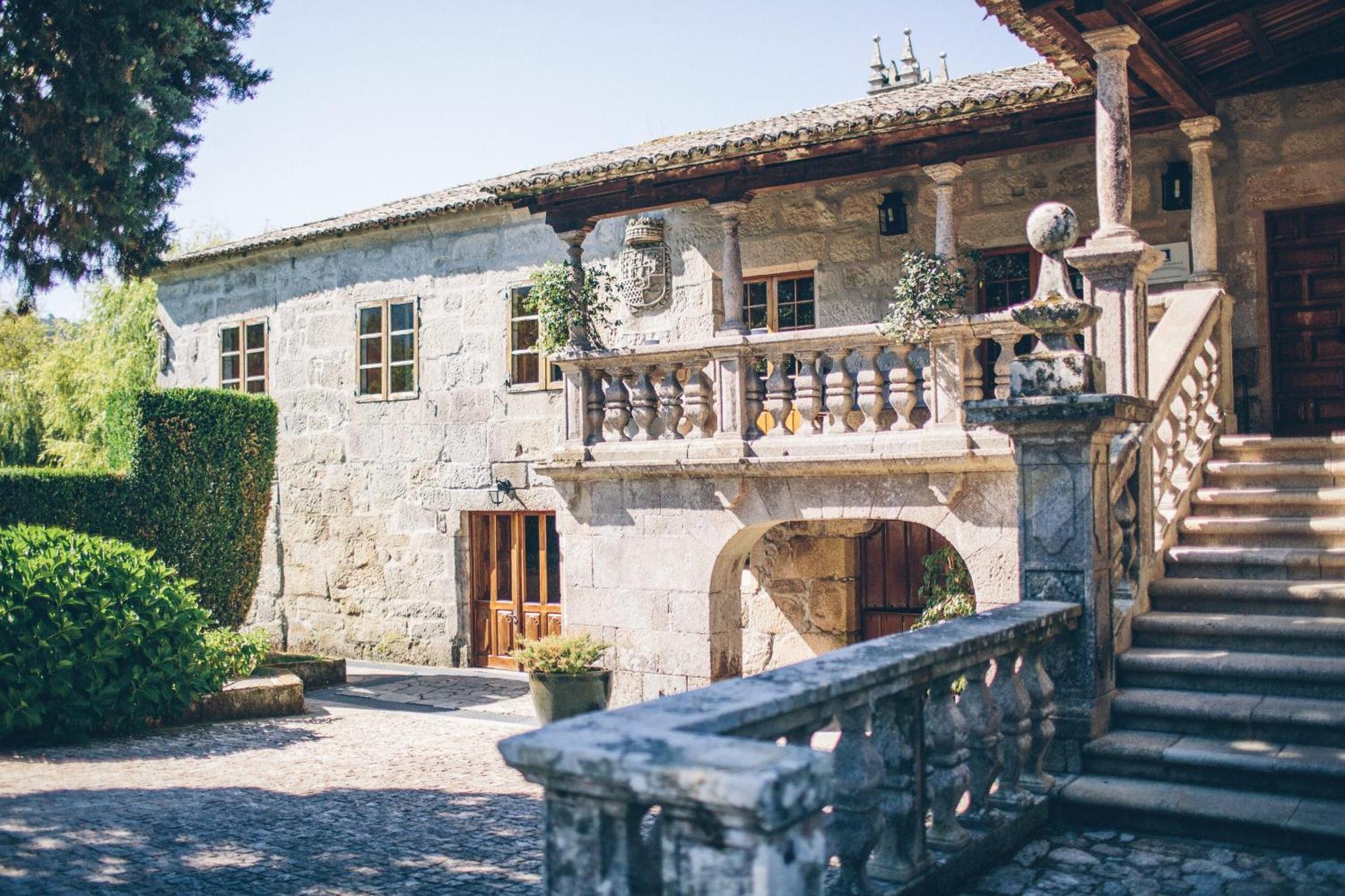 Gasthaus Pazo Da Touza Nigrán Exterior foto